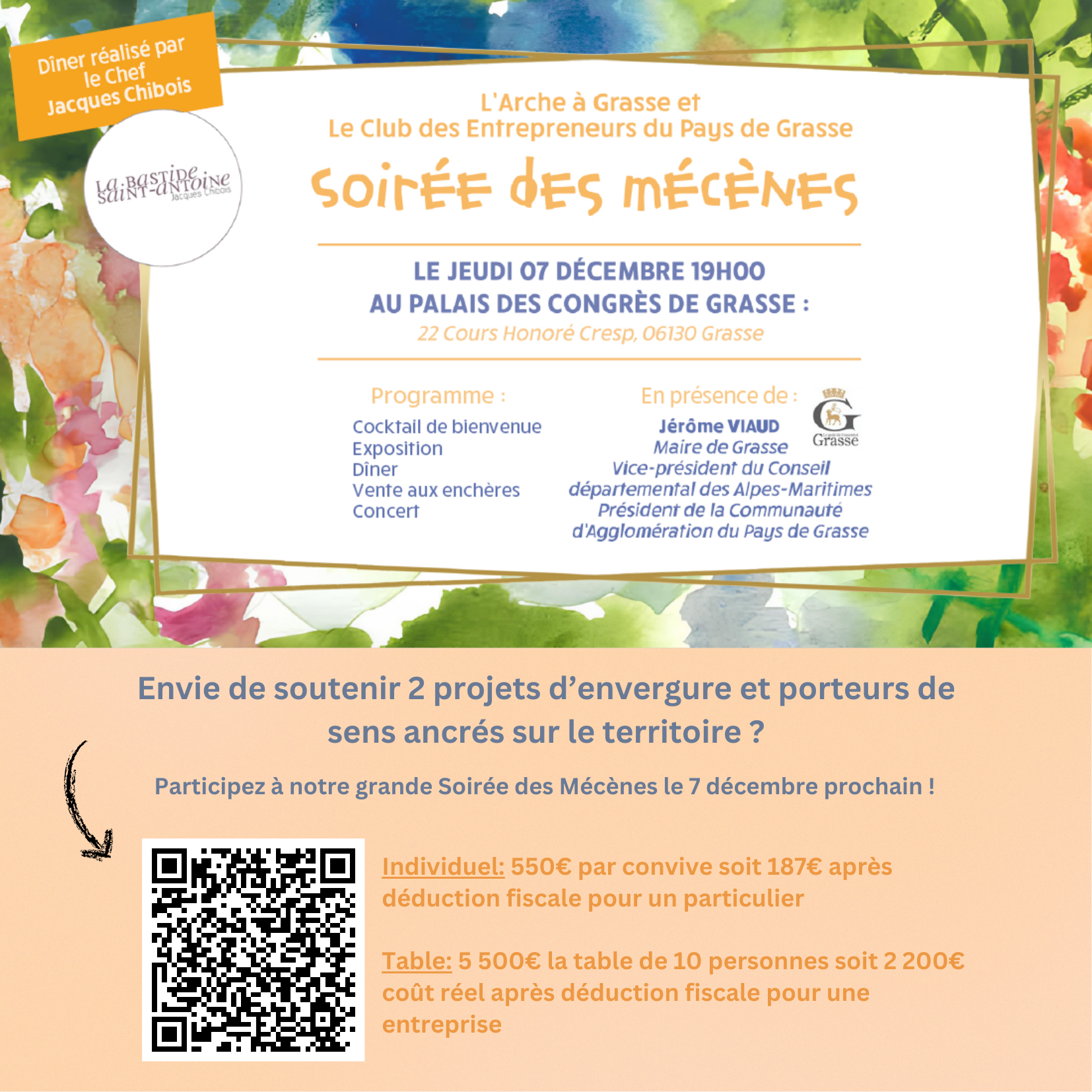 diner des mécènes